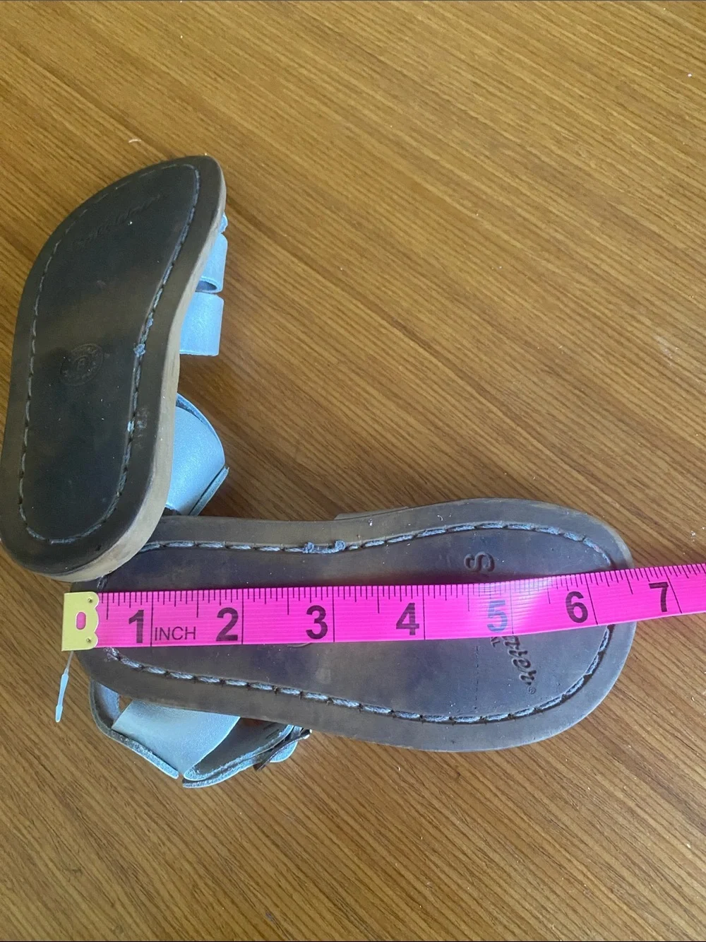 Salt water Sandals by Hoy Silver Toddler 8